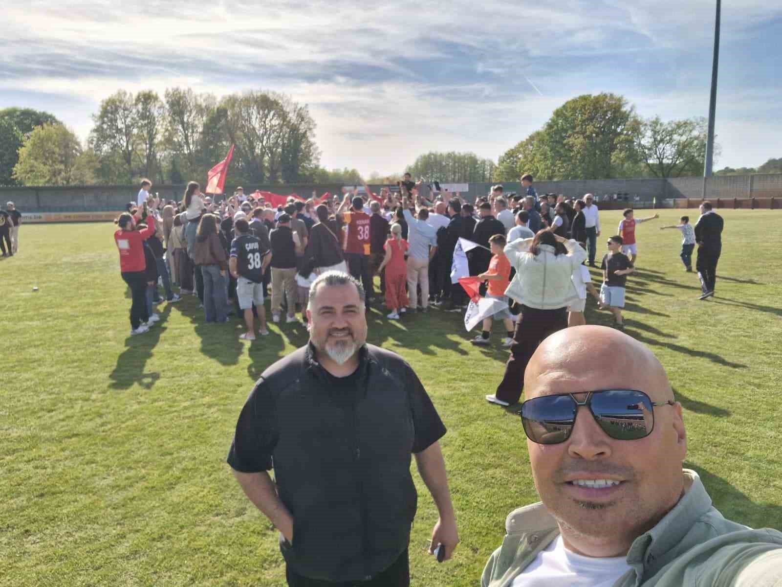 Belçika’da ilk kez bir Türk takımı şampiyon oldu
