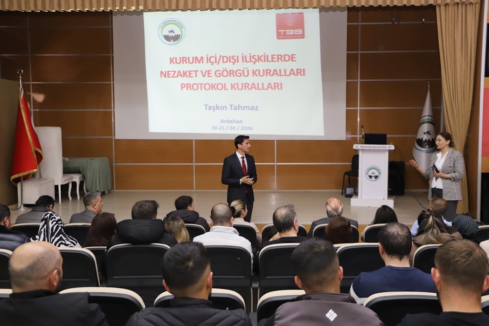 Belediye personeline eğitim
