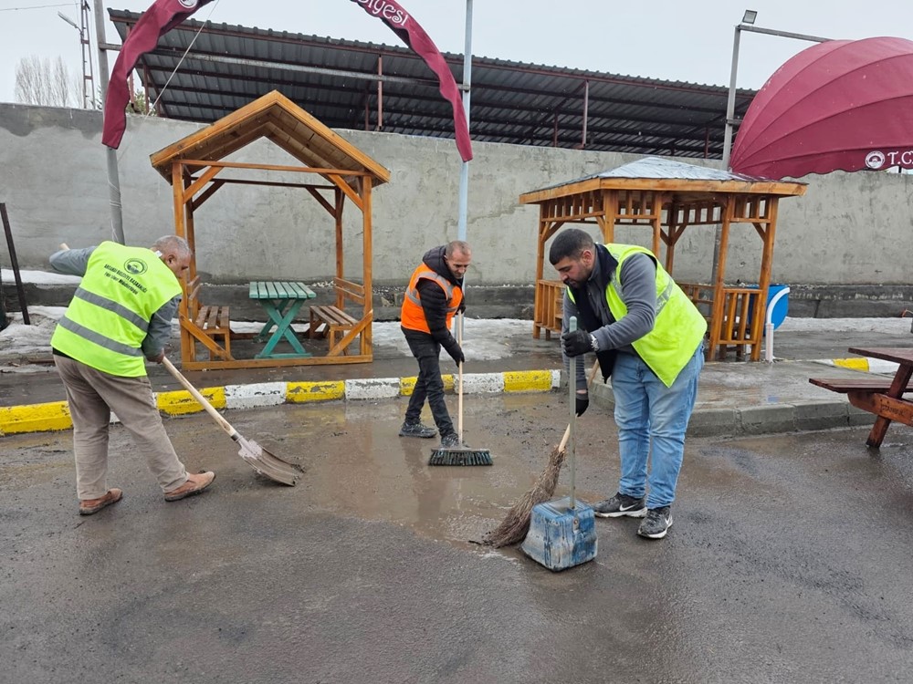 Belediye’den bahar temizliği

