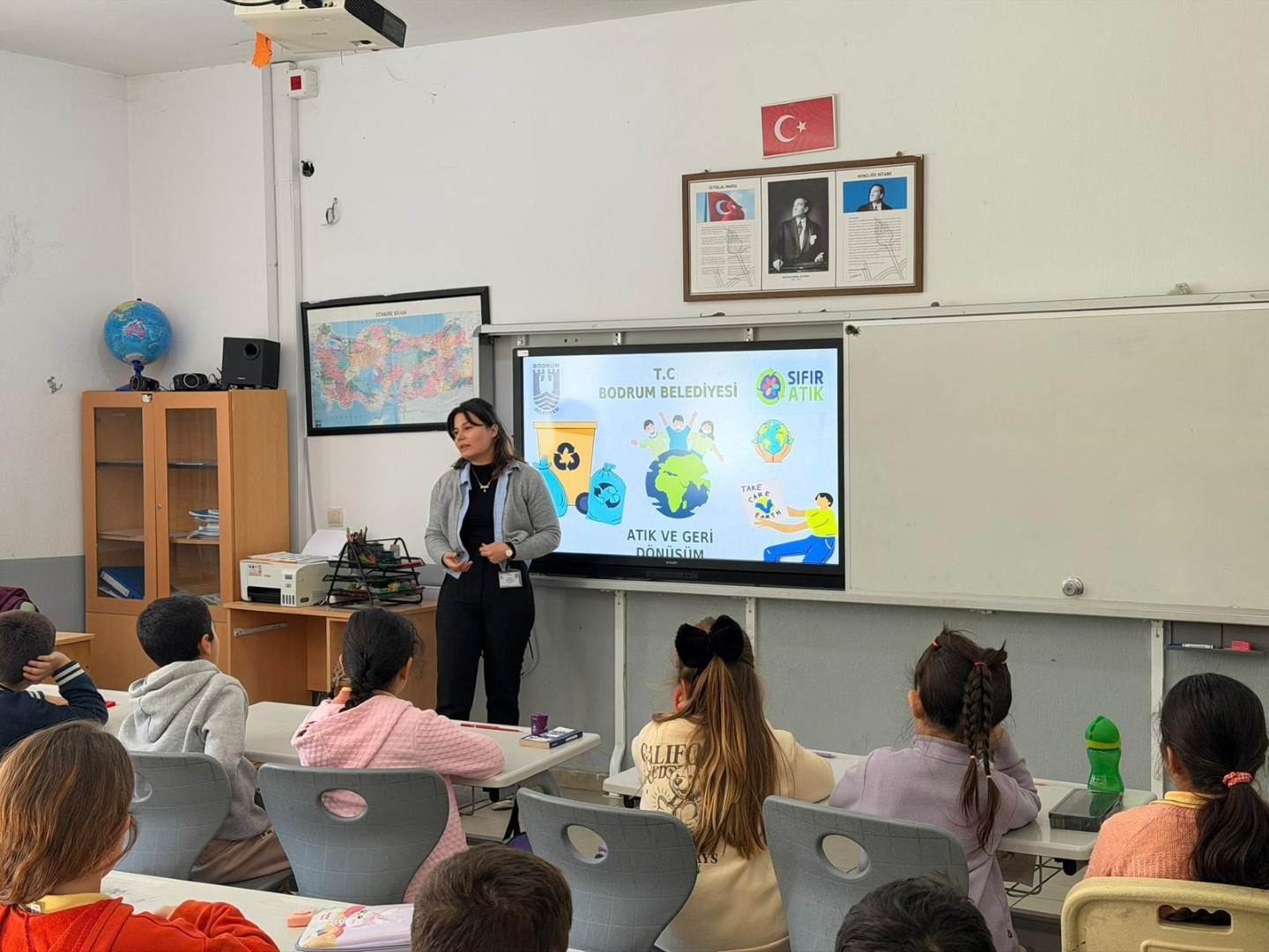 Belediyeden çocuklara sıfır atık eğitimi
