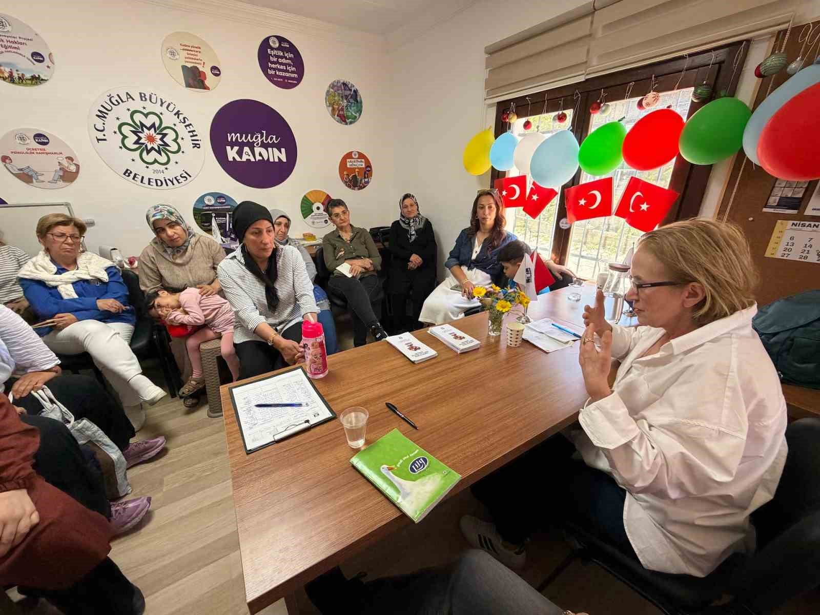 Belediyeden Dirmil’de ‘Kadının Görünmeyen Emeği’ söyleşisi
