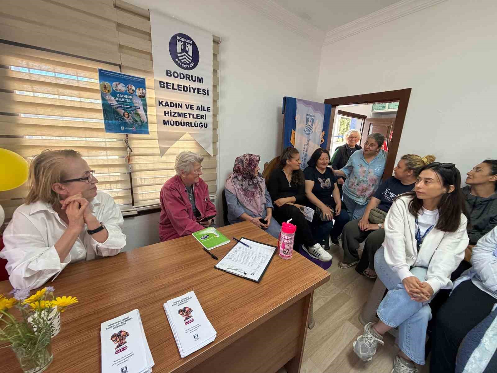 Belediyeden Dirmil’de ‘Kadının Görünmeyen Emeği’ söyleşisi
