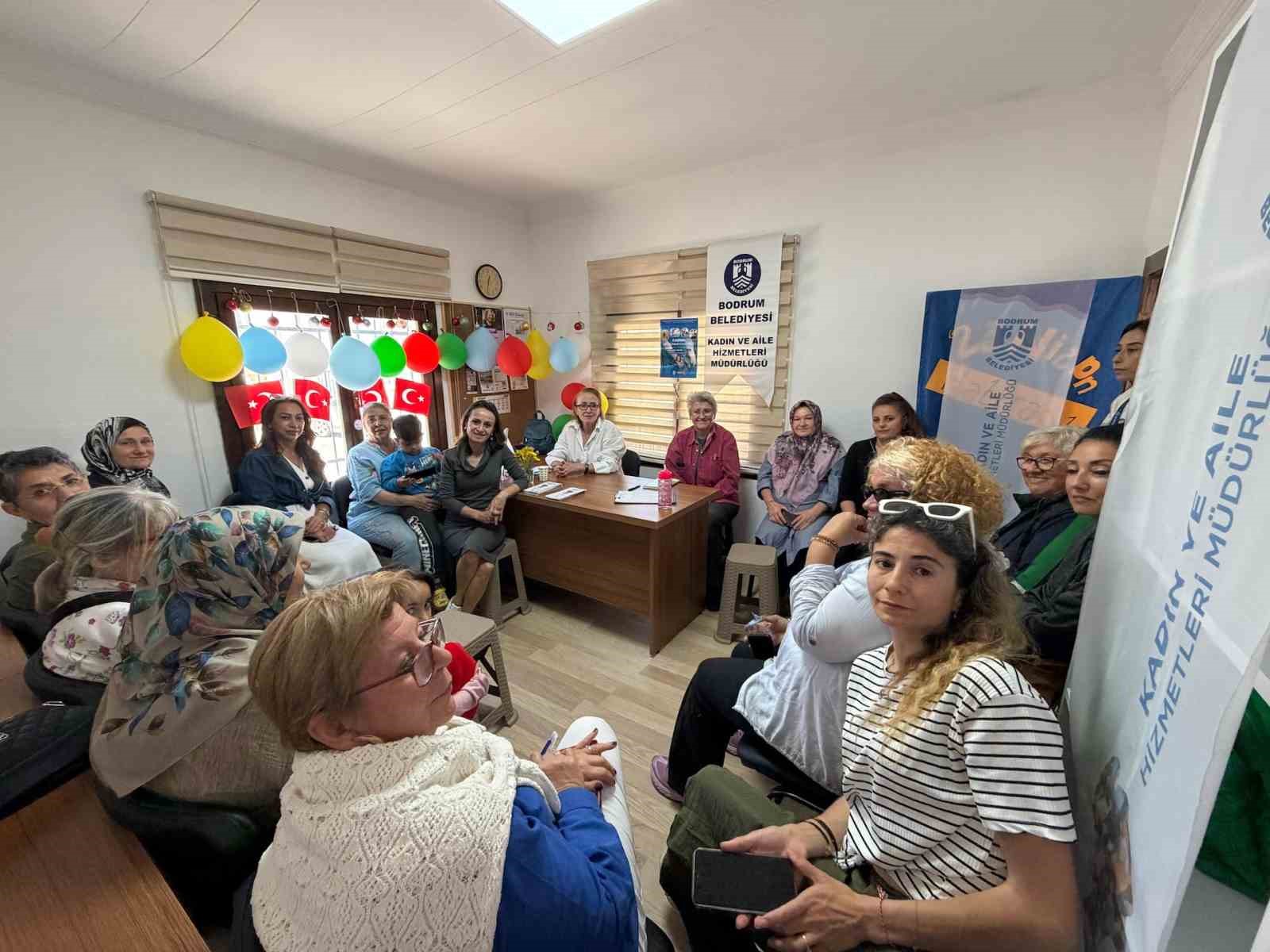 Belediyeden Dirmil’de ‘Kadının Görünmeyen Emeği’ söyleşisi
