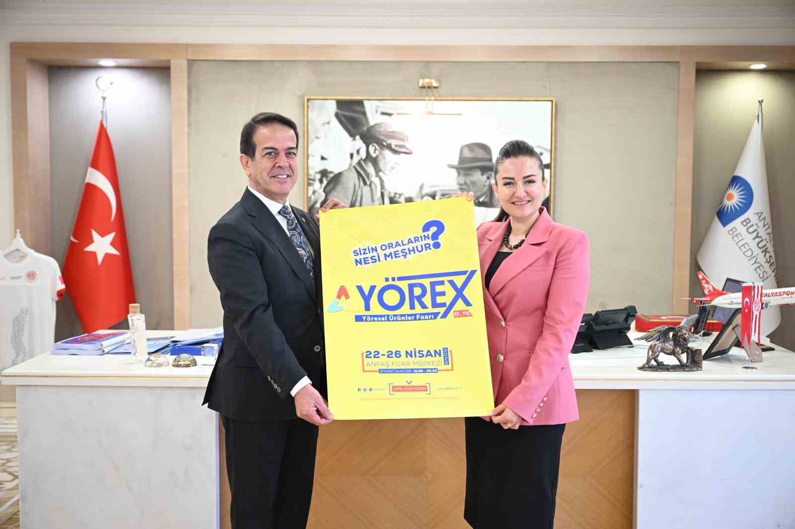 Belediyeler YÖREX’te yerini alacak
Belediyeler YÖREX’te yerini alacak