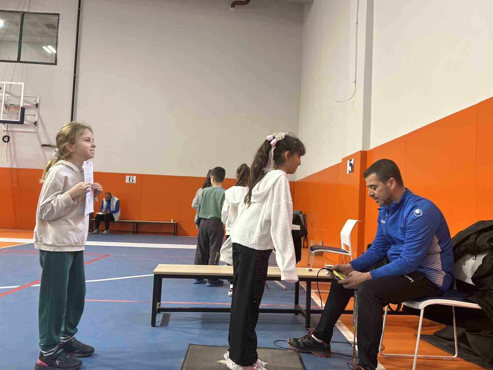 Bergama’da sportif yetenek taraması
