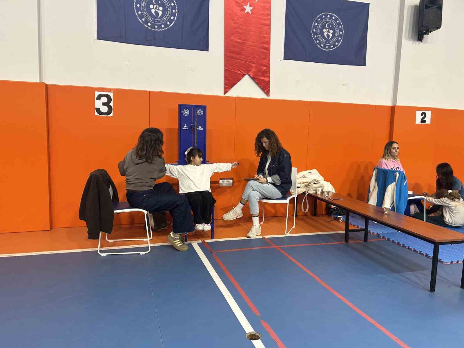 Bergama’da sportif yetenek taraması
