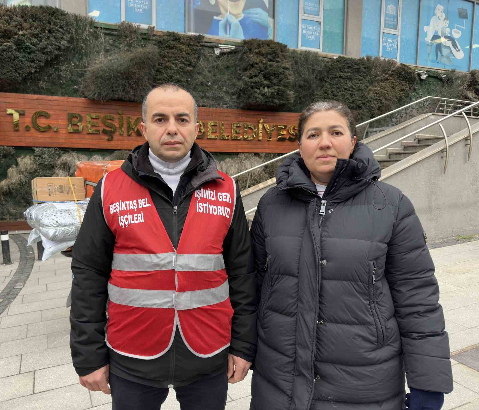 Beşiktaş Belediyesinde işten çıkarıldığını öne süren CHP’li üye 52 gündür eylemde
