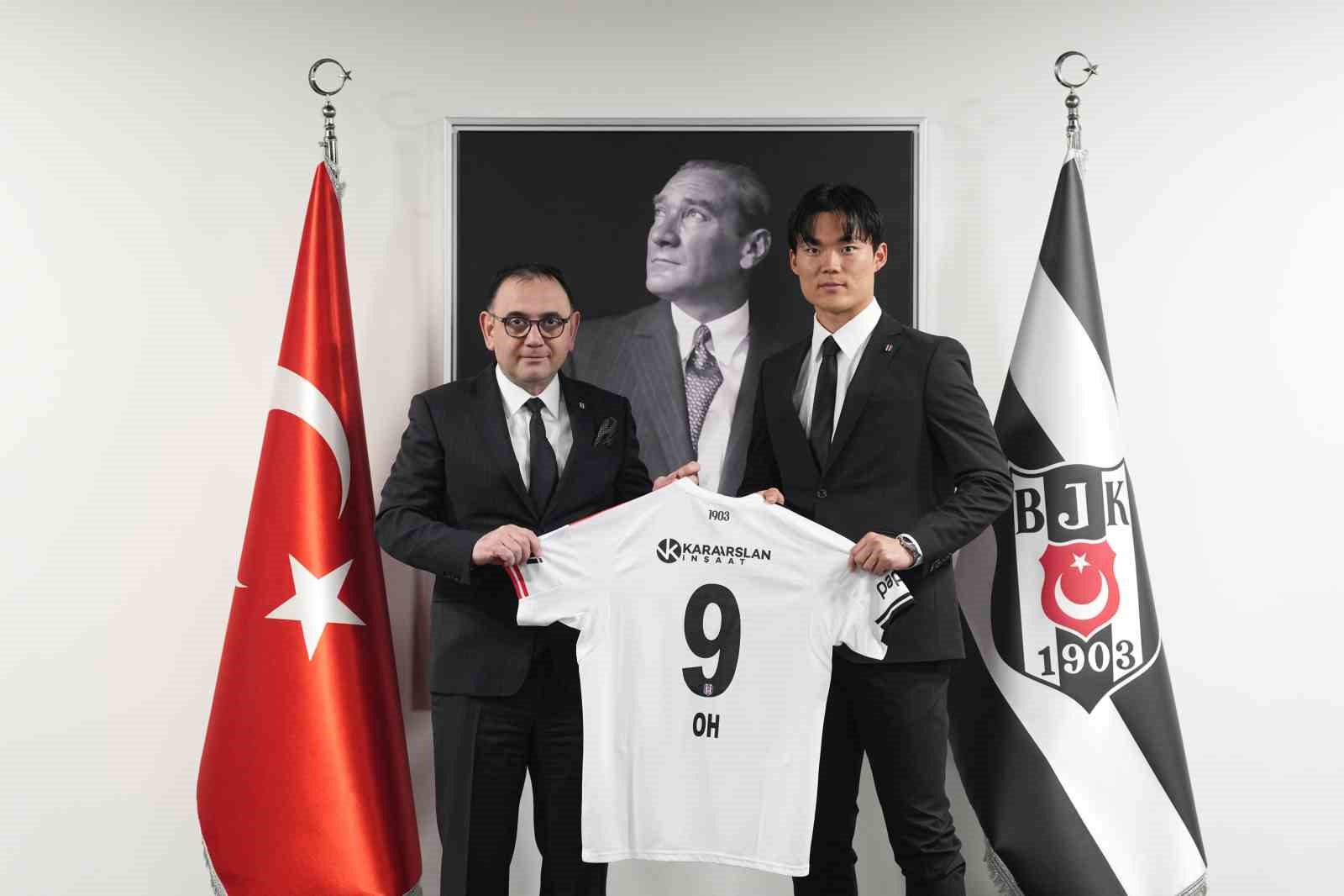 Beşiktaş, Hyeongyu Oh ile 3,5 yıllık sözleşme imzaladı
