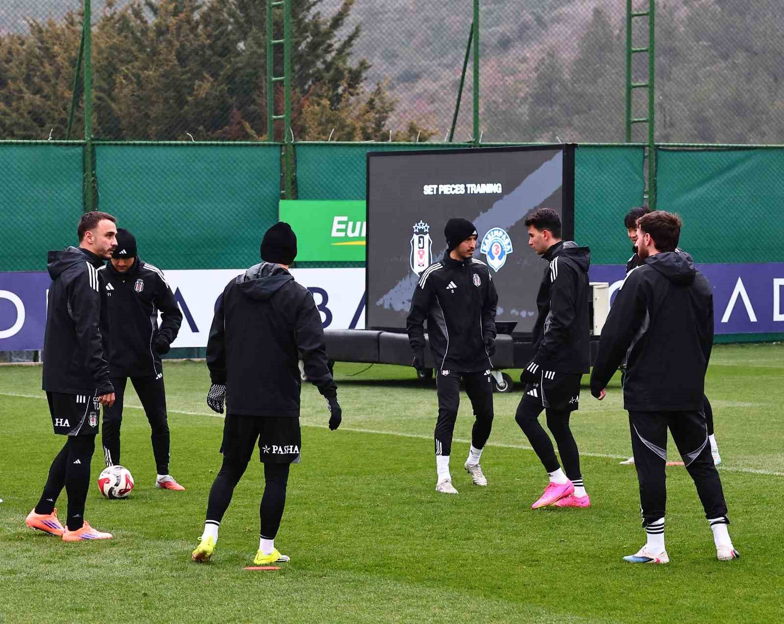Beşiktaş, Kasımpaşa maçı hazırlıklarını tamamladı
