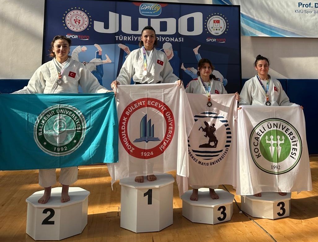 BEUN Judo Takımı Türkiye Şampiyonası’na damga vurdu

