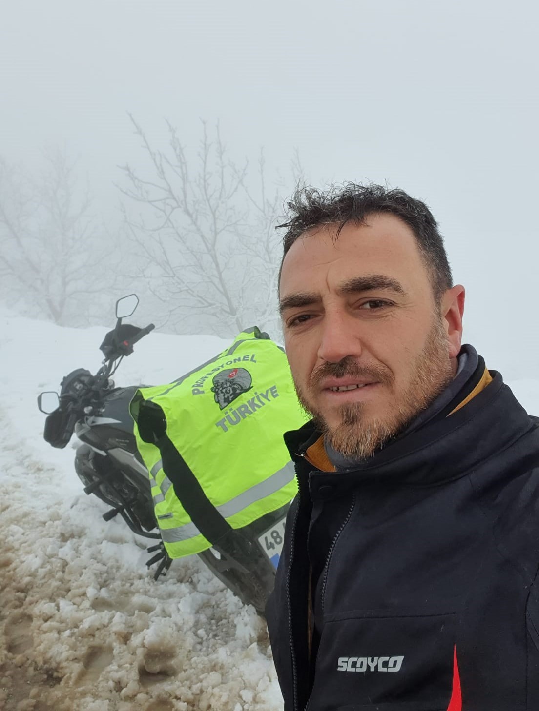 Beyaz örtüyü gören Aydınlılar zirveye tırmandı
