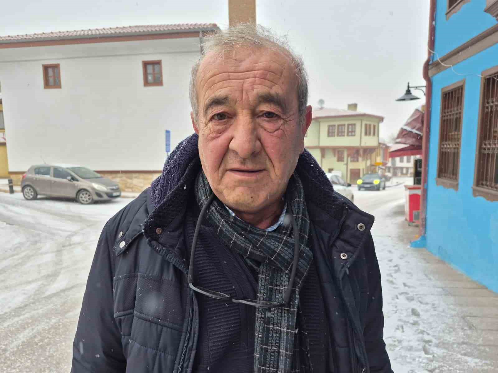 Beyaza sürünen Eskişehir’de kar bereketi
