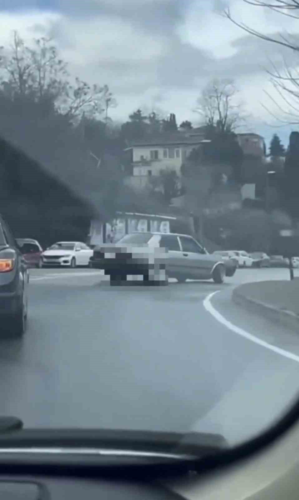 Beykoz’da drift yapan sürücüye 109 bin lira ceza: Ehliyeti alındığı halde direksiyon başına geçmiş
