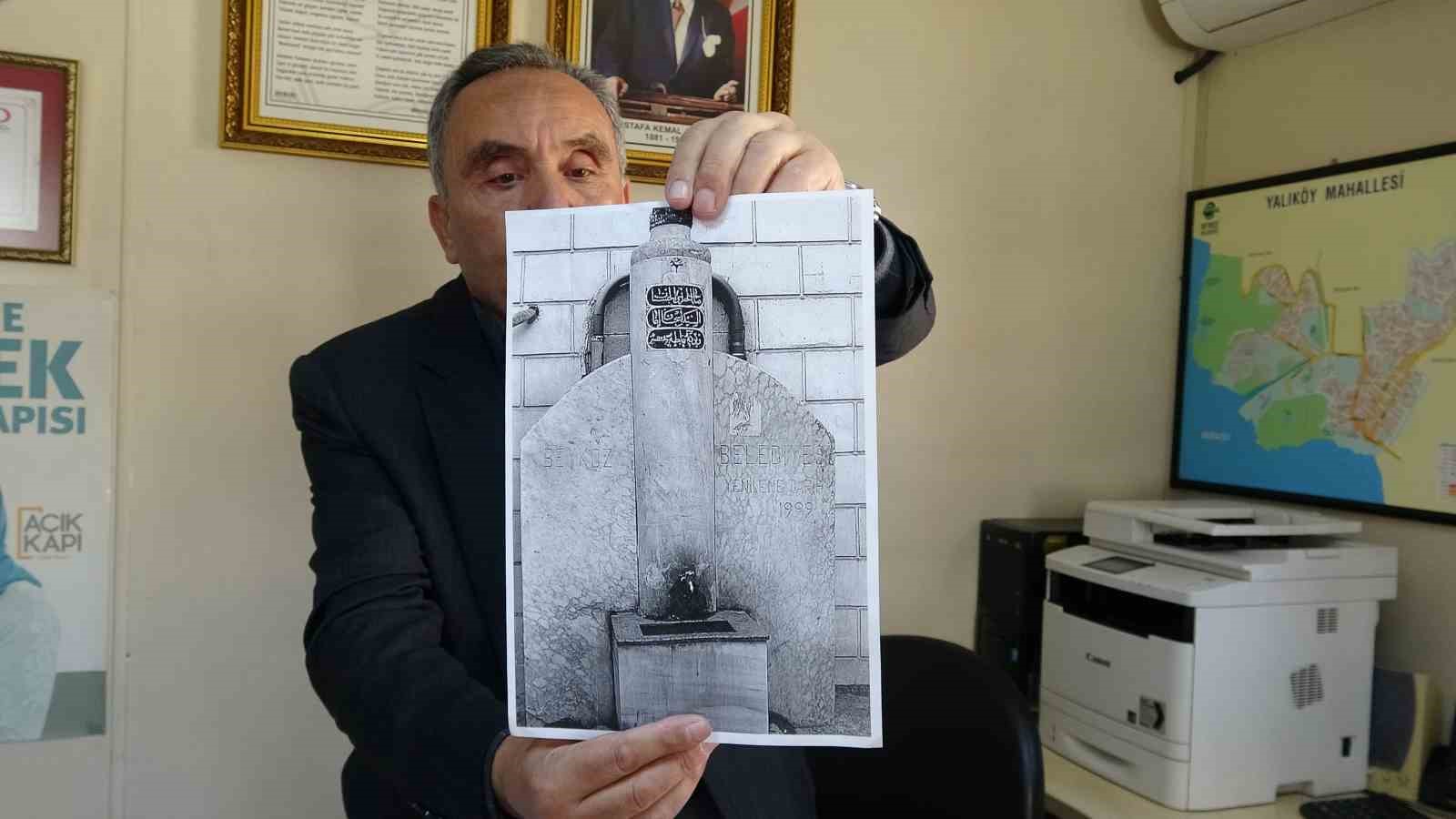 Beykoz’da tarihi çeşme restorasyonu tartışması büyüyor: "300 yıllık çeşme 1984 yılında yıkıldı, burası 26 yıllık bir yapı"
