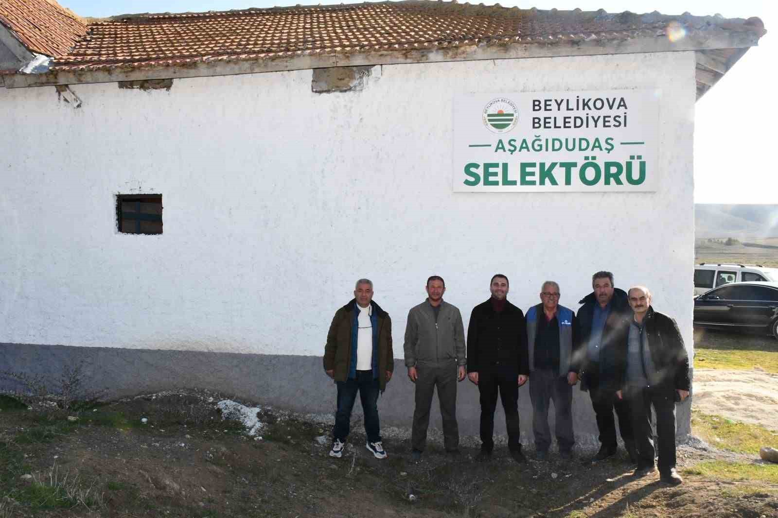 Beylikova Belediyesi’nden Aşağıdudaş Mahallesi’ne selektör tesisi
