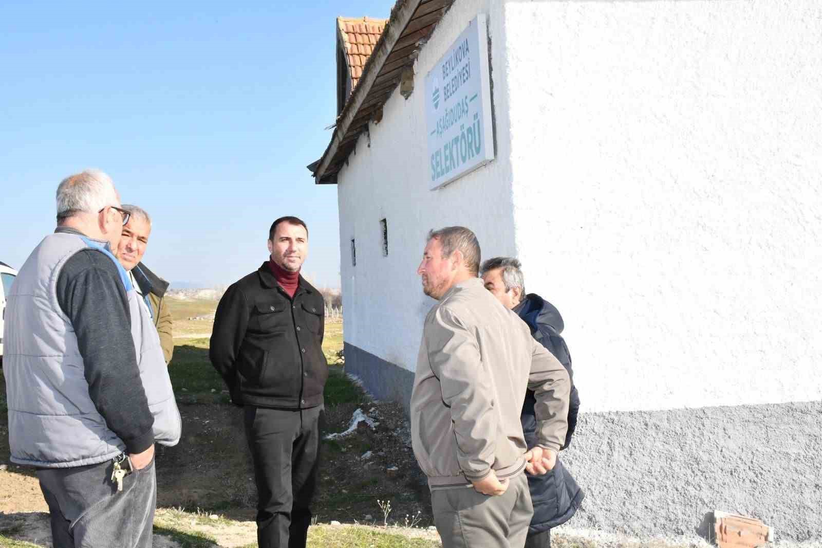 Beylikova Belediyesi’nden Aşağıdudaş Mahallesi’ne selektör tesisi
