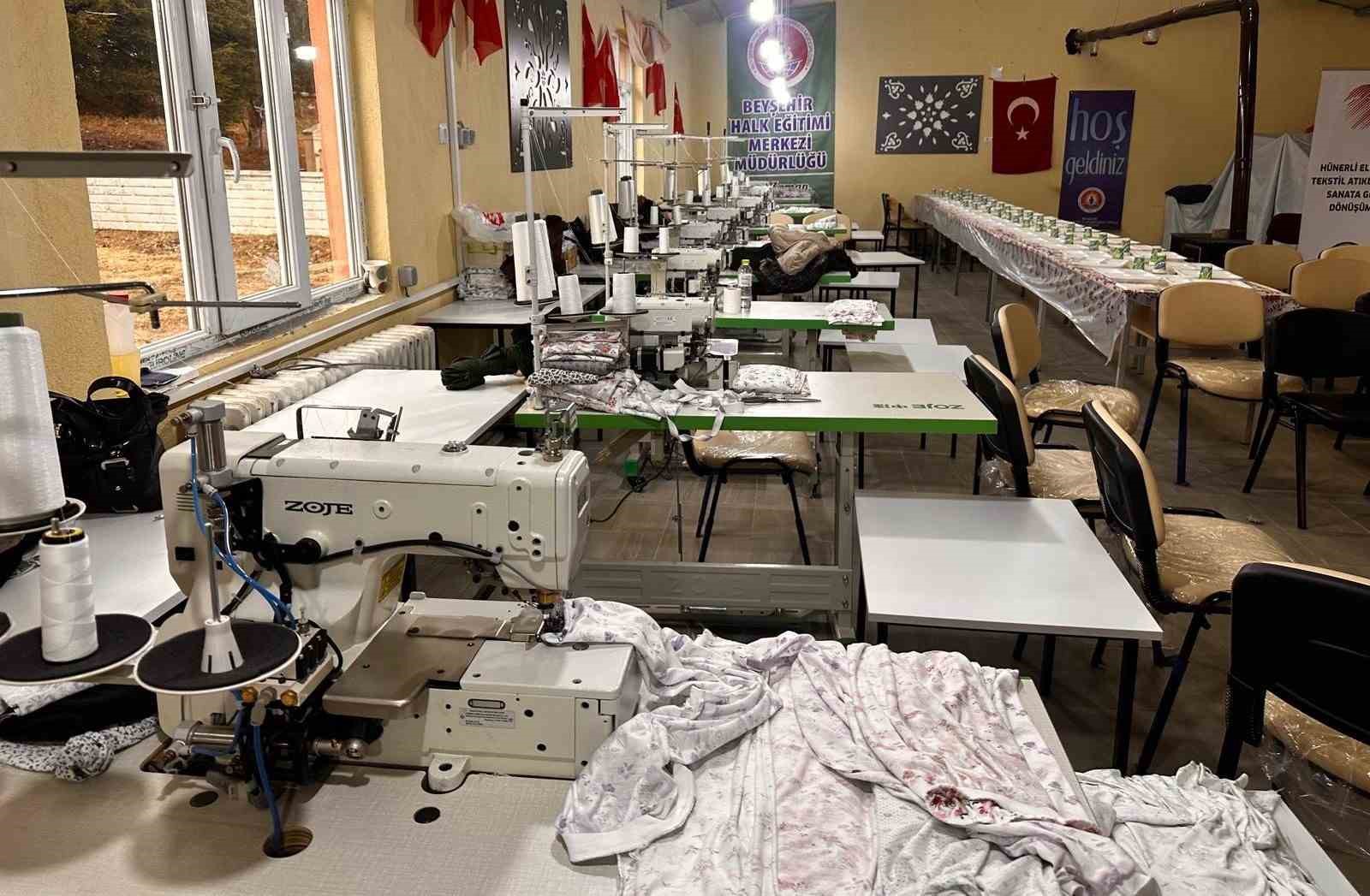 Beyşehir’de kadınlara istihdam hamlesi
Beyşehir’de kadınlara istihdam hamlesi