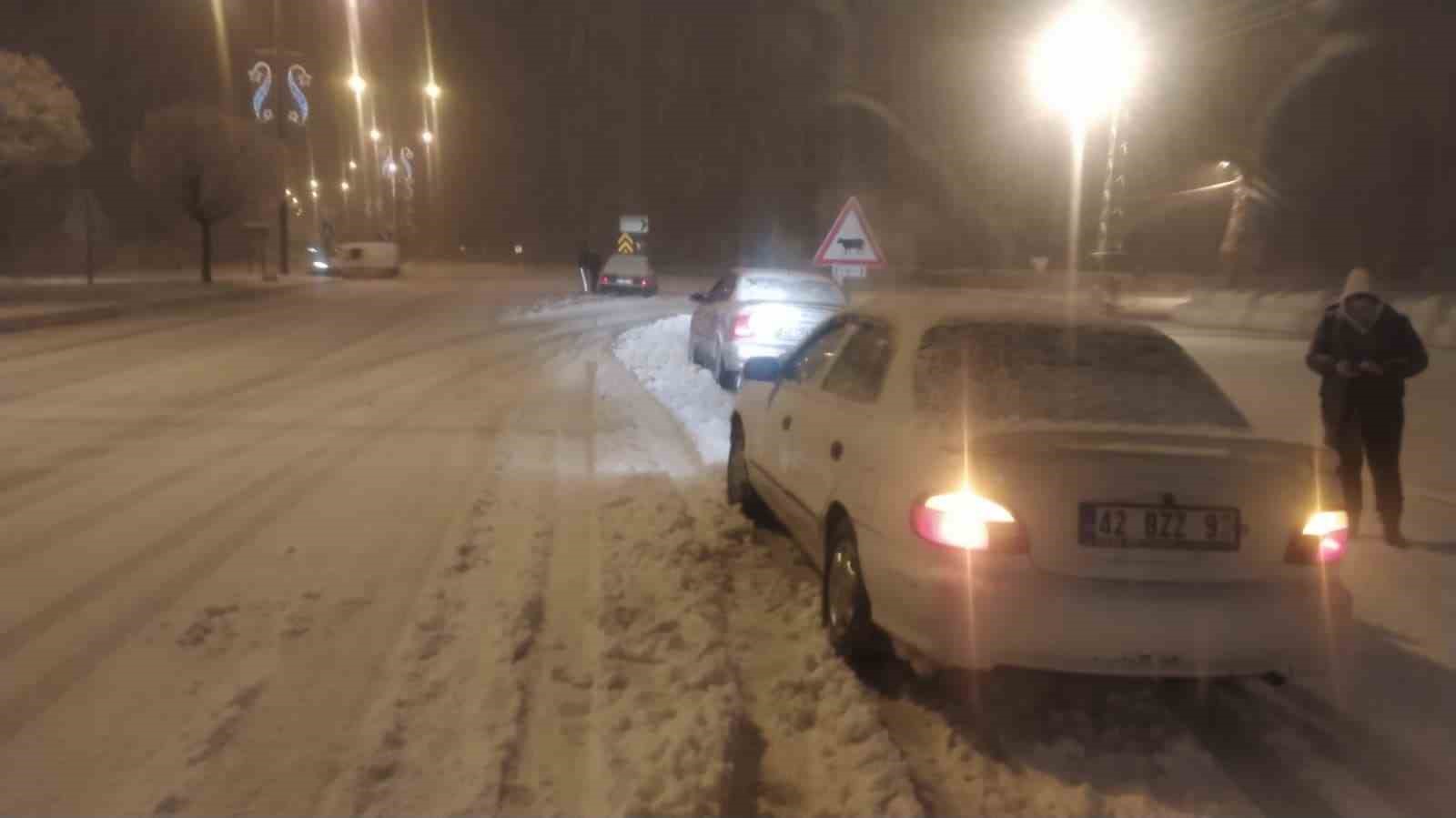 Beyşehir’de kar sevinci
Beyşehir’de kar sevinci