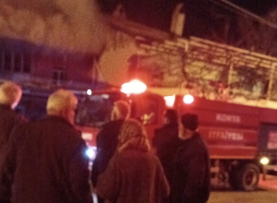 Beyşehir’de korkutan ev yangını
