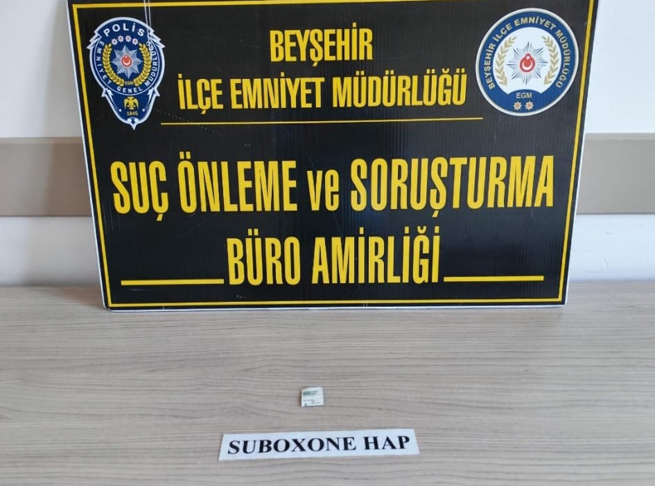 Beyşehir’de polis ekiplerinden uyuşturucu ve kaçakçılık operasyonu
