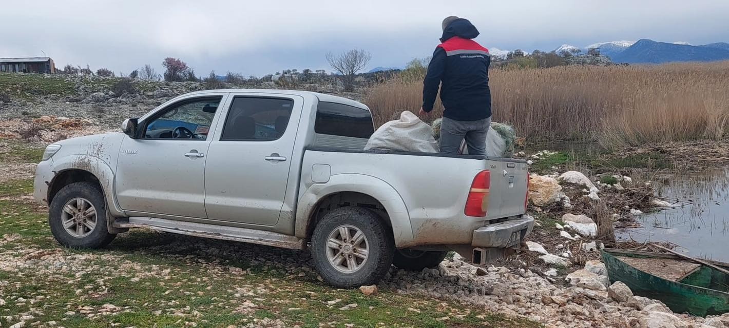 Beyşehir’de yasak dönemde kaçak avlananlara 439 bin lira ceza
