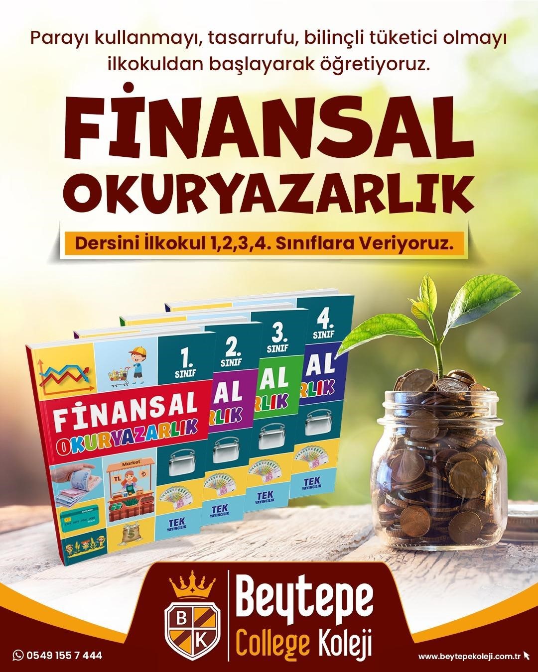 Beytepe Koleji finansal okuryazarlıkta öncü uygulamayı hayata geçirdi
