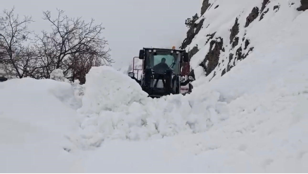 Beytüşşebap’ta çığ alarmı
