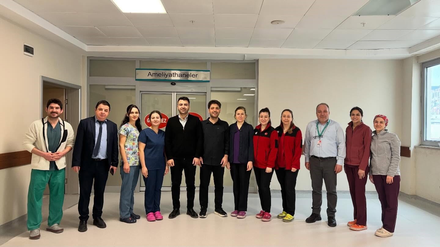 Bigadiç Devlet Hastanesinde bayramlaşma programı düzenlendi
