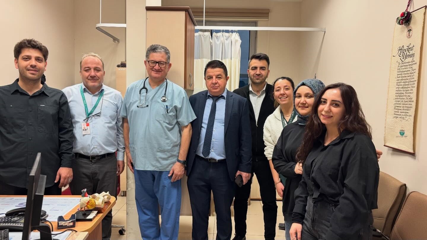 Bigadiç Devlet Hastanesinde bayramlaşma programı düzenlendi
