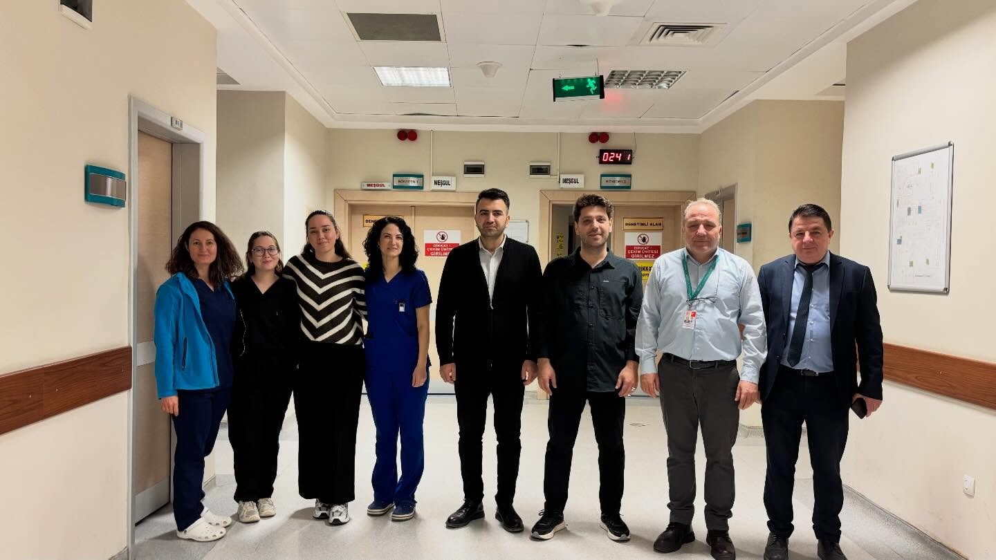 Bigadiç Devlet Hastanesinde bayramlaşma programı düzenlendi
