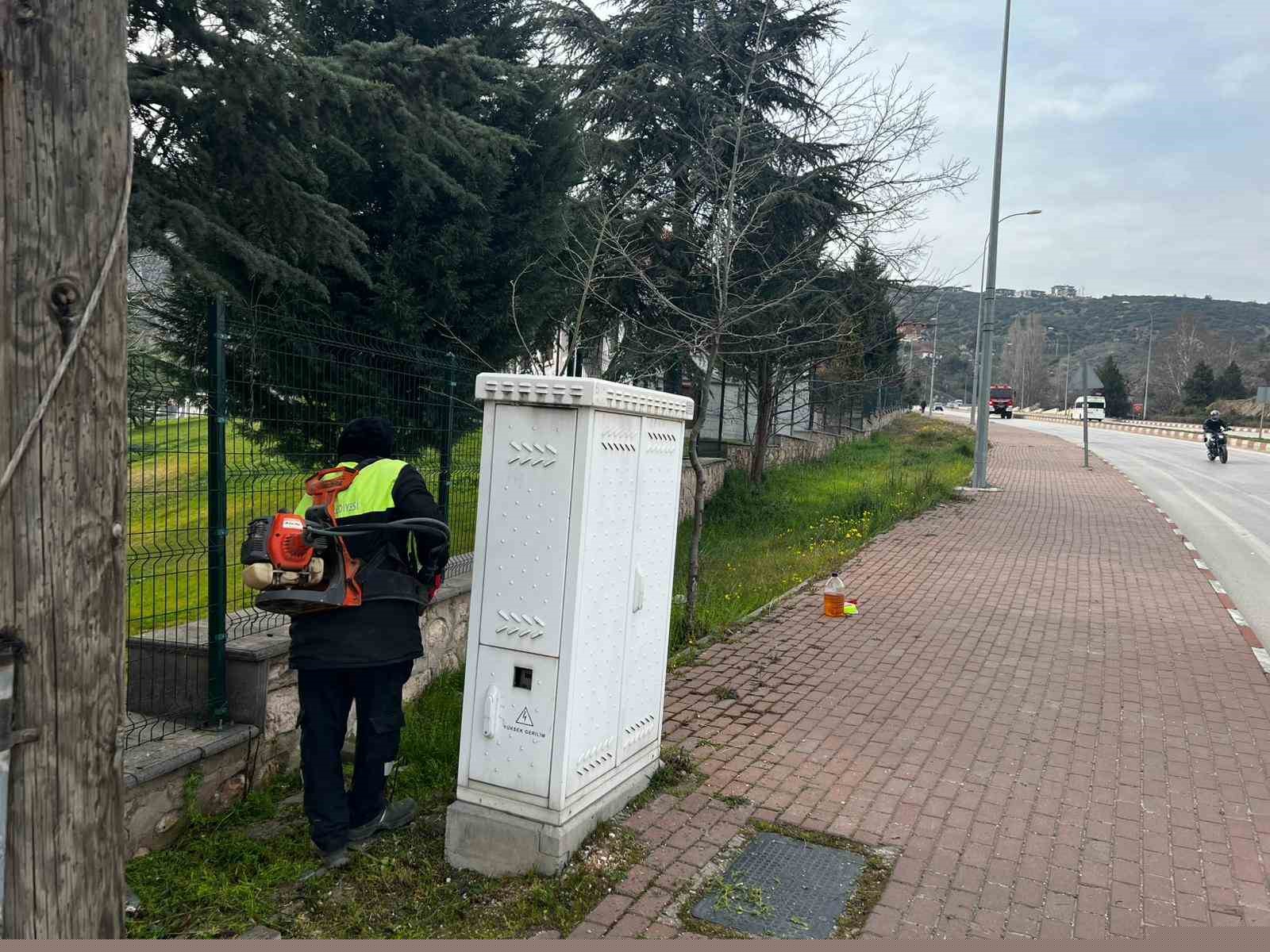 Bilecik Belediyesi’nden bayramda yoğun mesai
