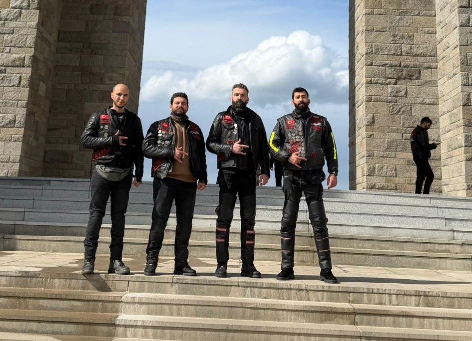 Bilecikli motosikletçiler Çanakkale’de buluştu
