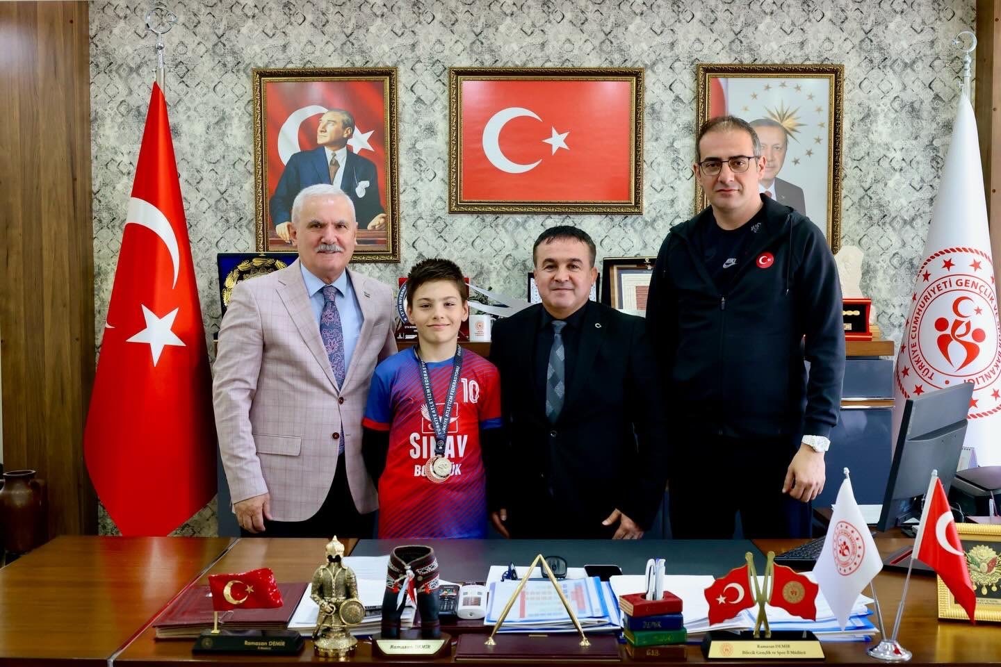 Bilecikli sporcu Türkiye 2’ncisi oldu
