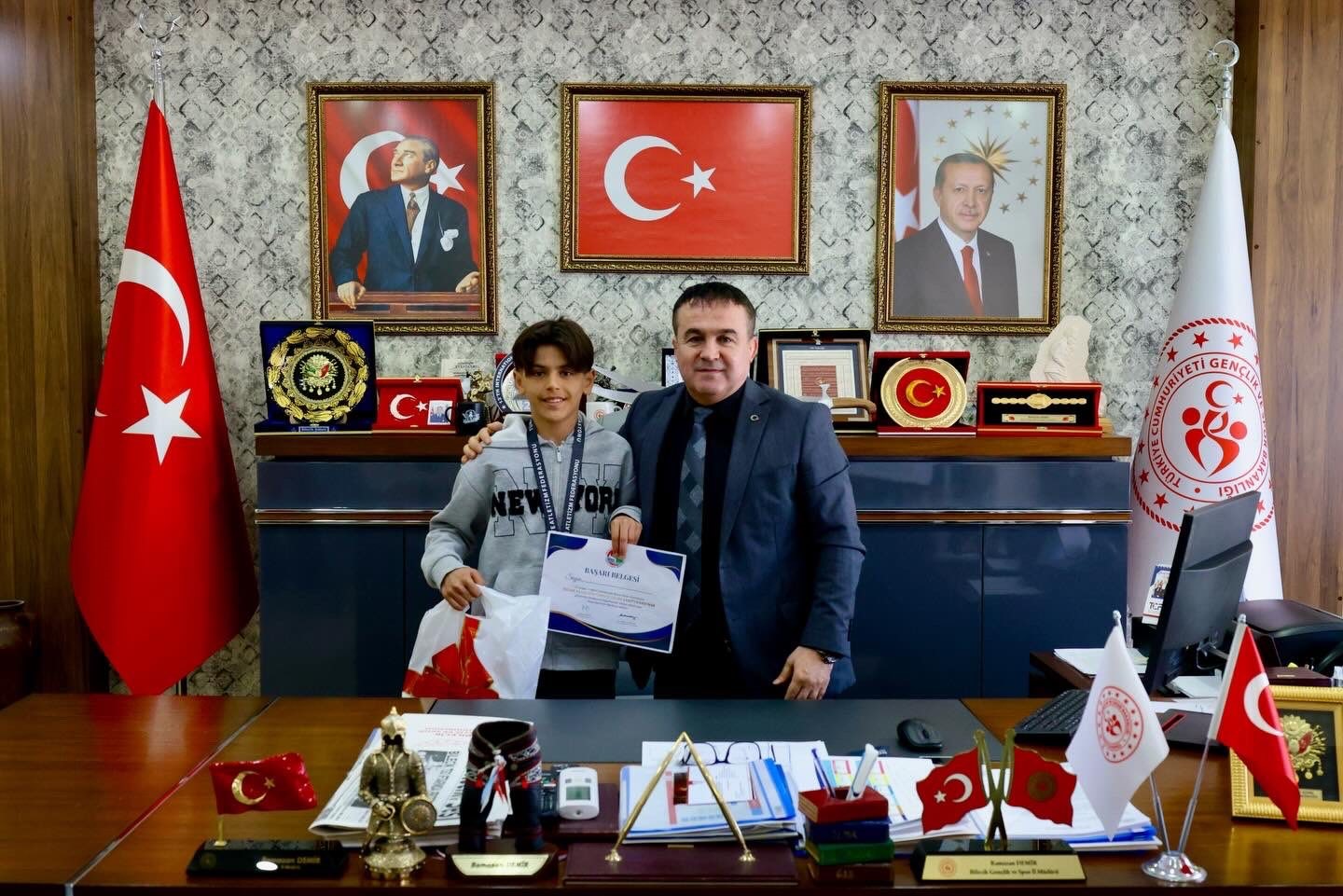 Bilecikli sporcular U14 Türkiye Salon Şampiyonası’nda SEM barajını geçti
