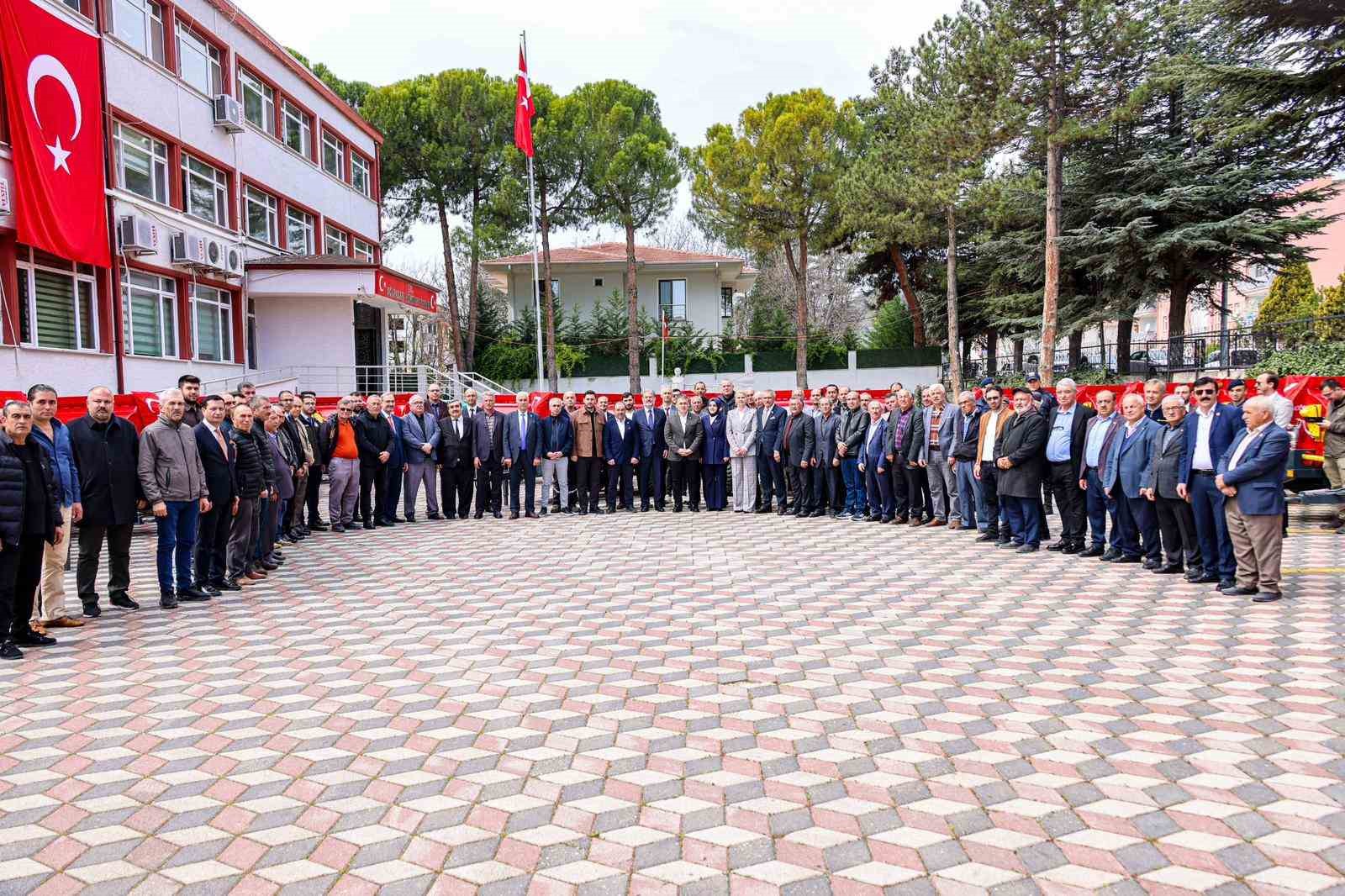 Bilecik’te 31 adet yangın söndürme tankeri köylere dağıtıldı
