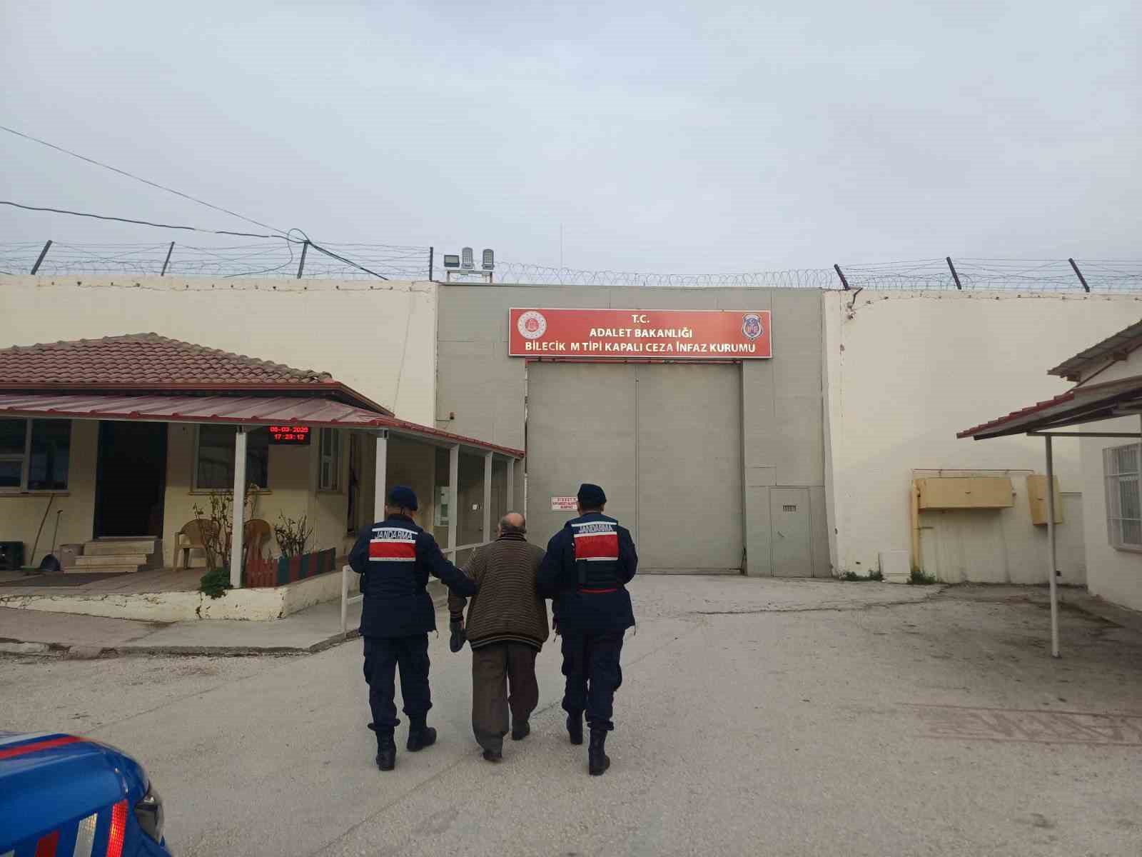 Bilecik’te 5 yıl hapis cezası bulunan şahıs yakalandı
