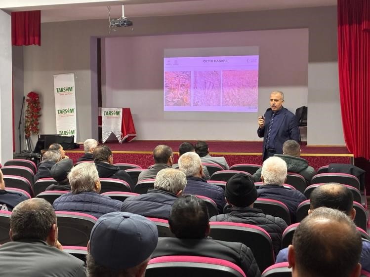 Bilecik’te çiftçiler bilgilendirildi
