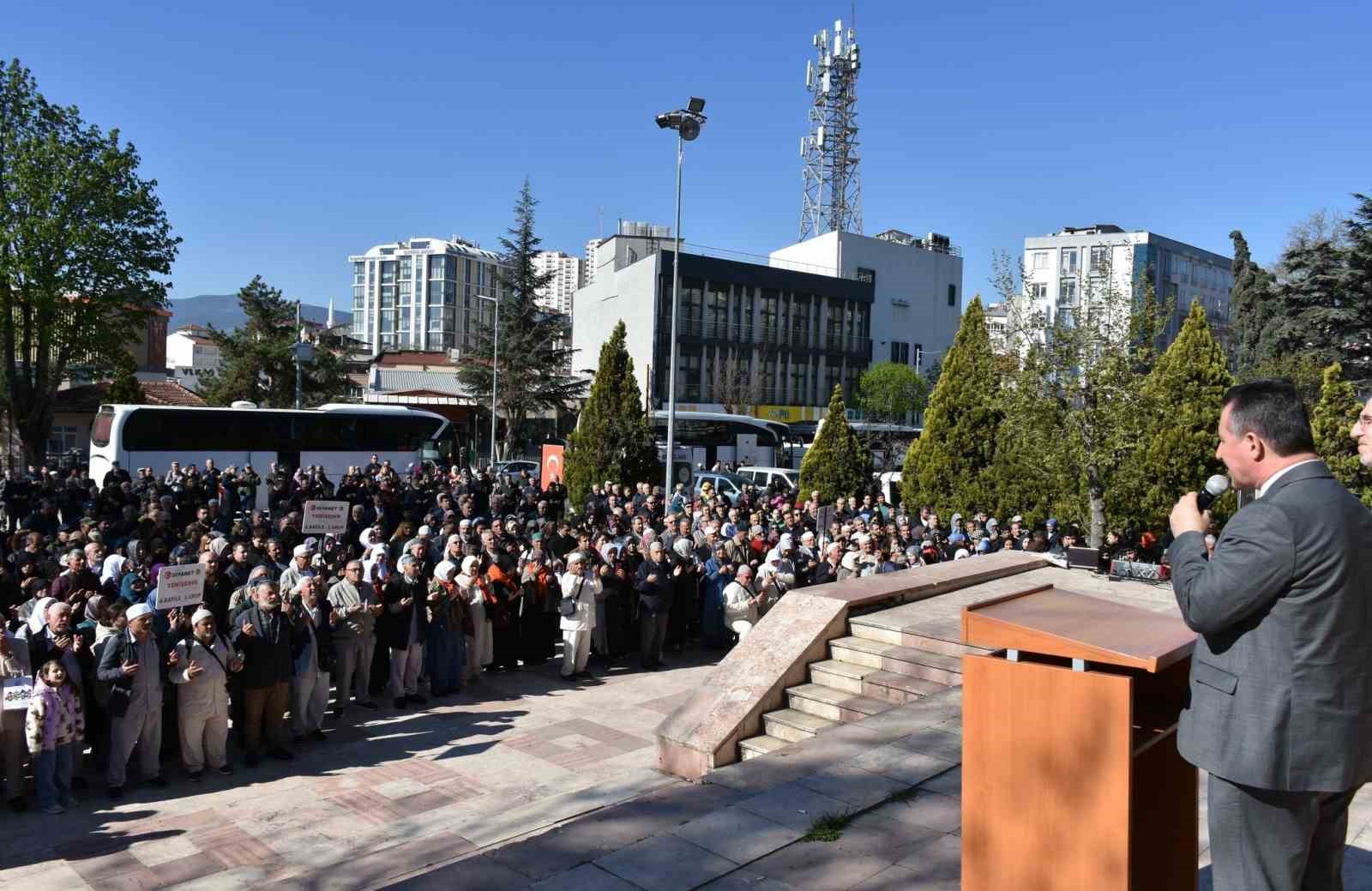 Bilecik’te hacı adayları dualarla uğurlandı
