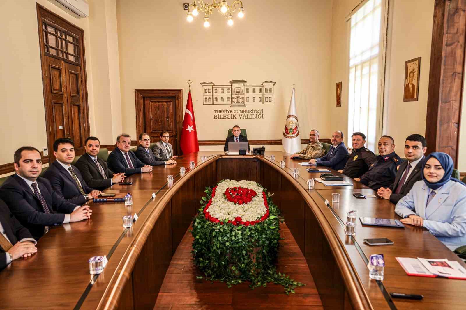 Bilecik’te İl Asayiş ve Güvenlik Toplantısı gerçekleştirildi
