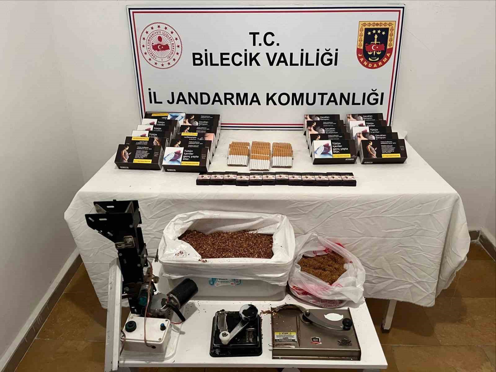 Bilecik’te kaçak sigara operasyonu

