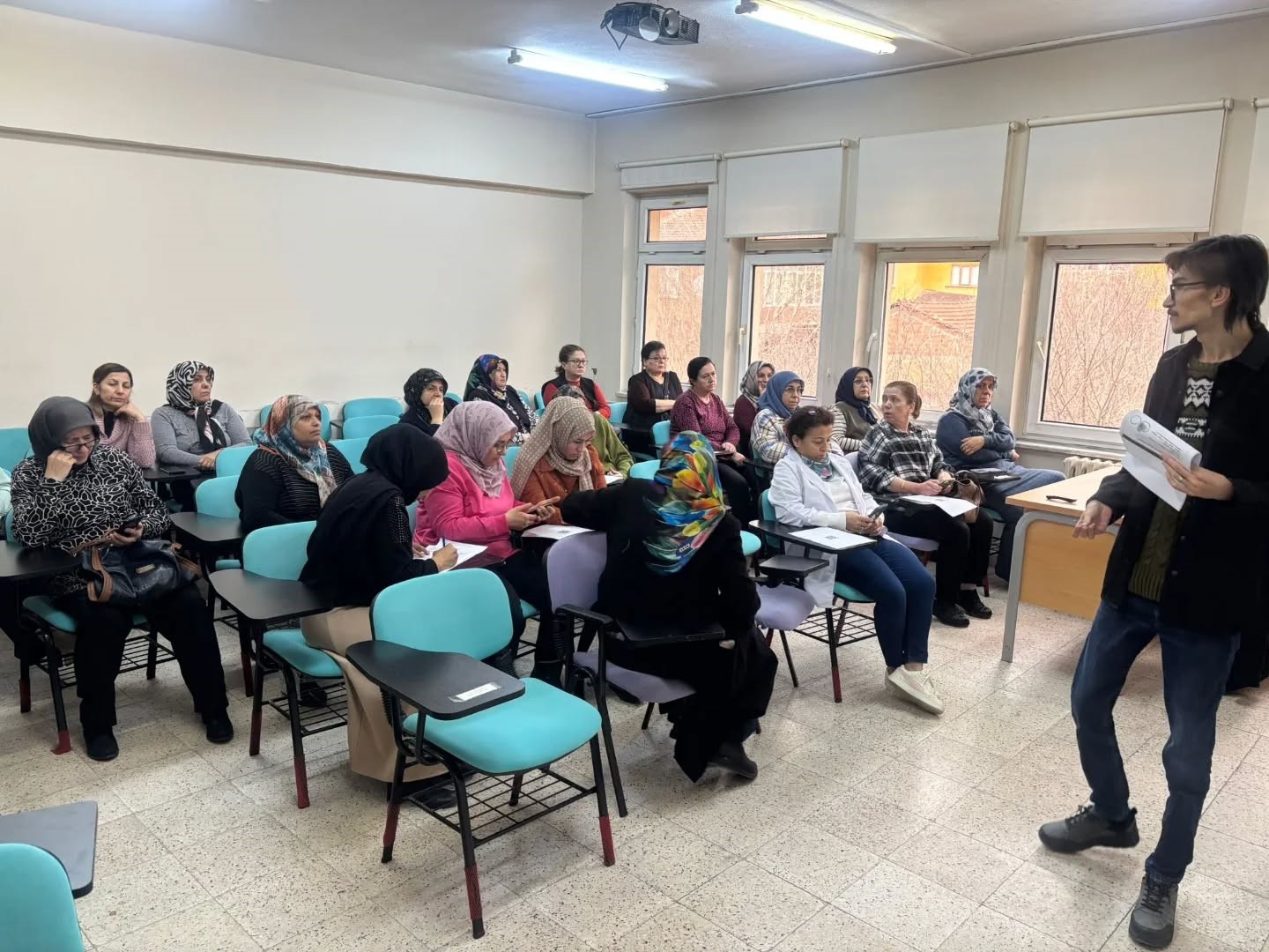 Bilecik’te kursiyerlere kumar bağımlılığı ve çocuk yetiştirme eğitimi
