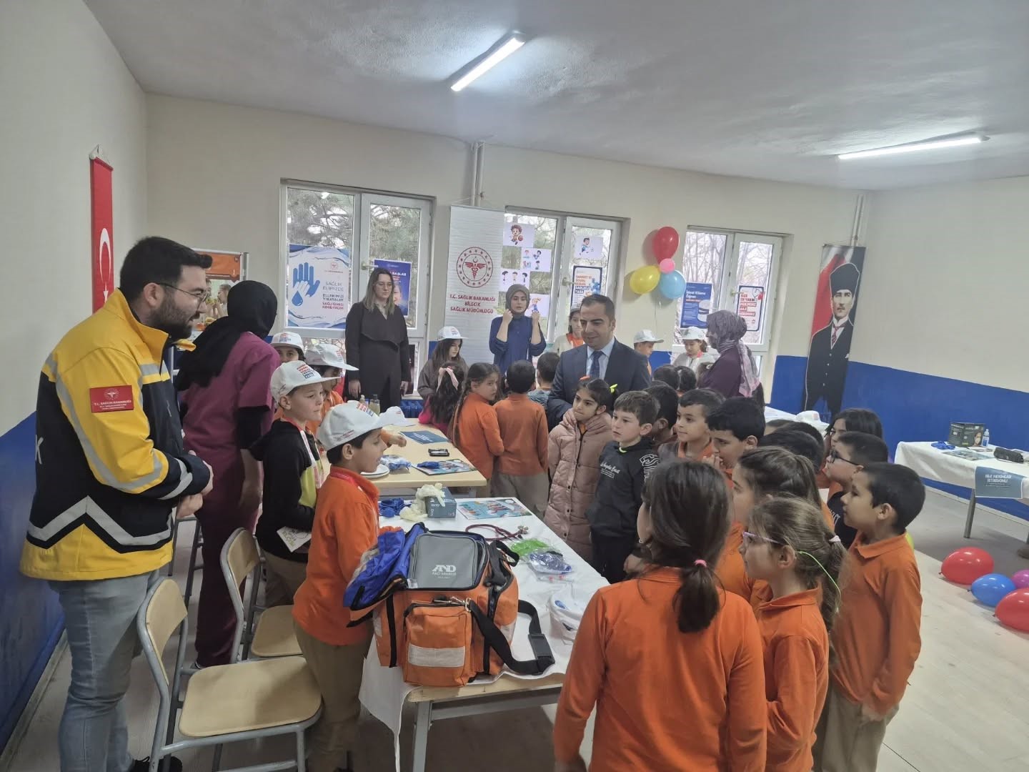 Bilecik’te miniklere sağlık bilinci aşılandı
