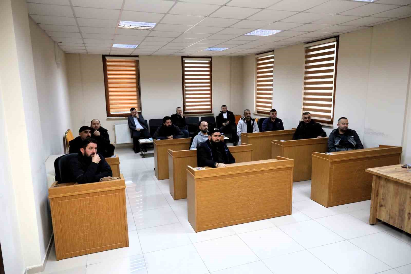 Bilecik’te müteahhitlere yönelik bilgilendirme toplantısı
