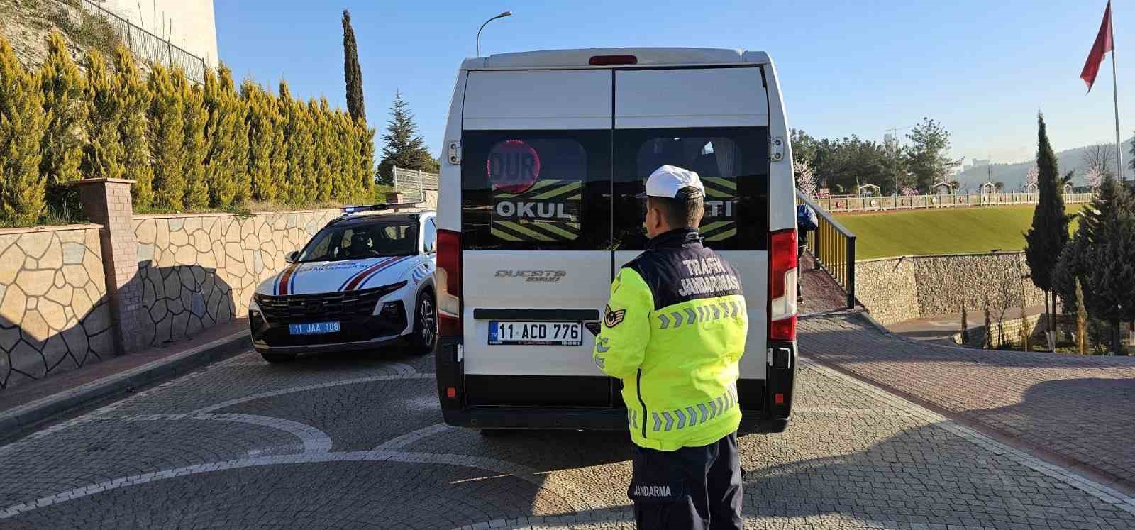 Bilecik’te okul servis araçları denetlendi
