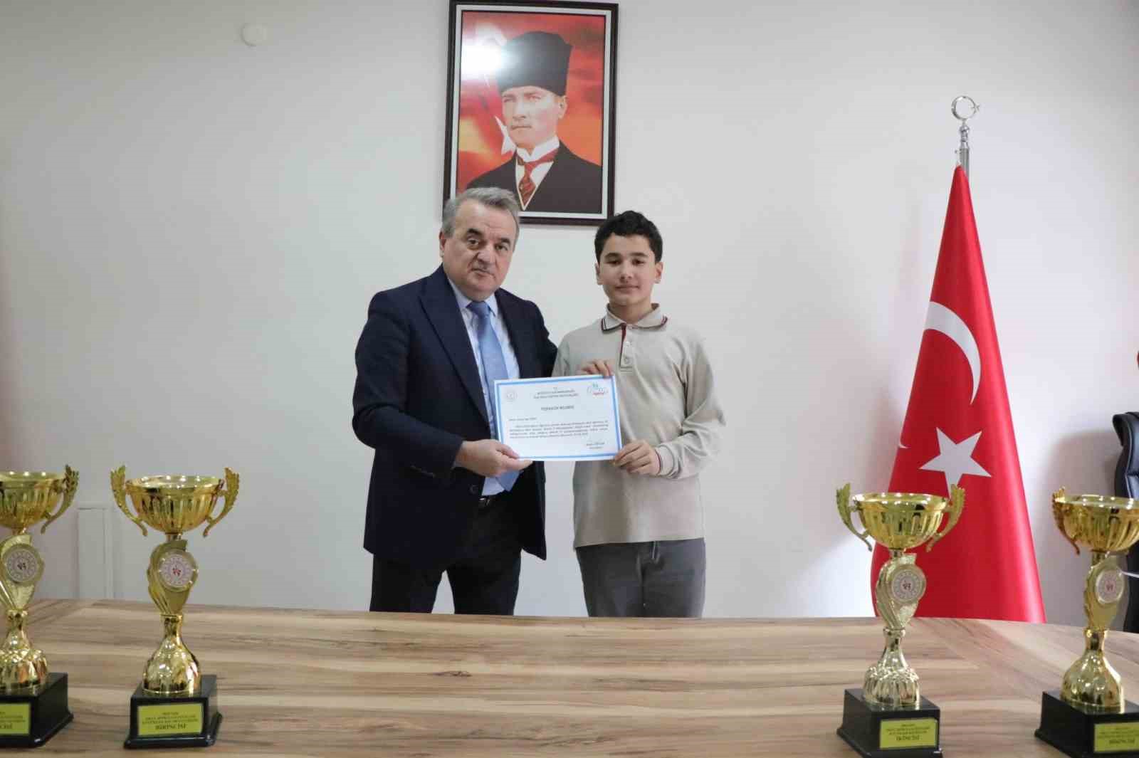 Bilecik’te oryantiring şampiyonlarına ödül
