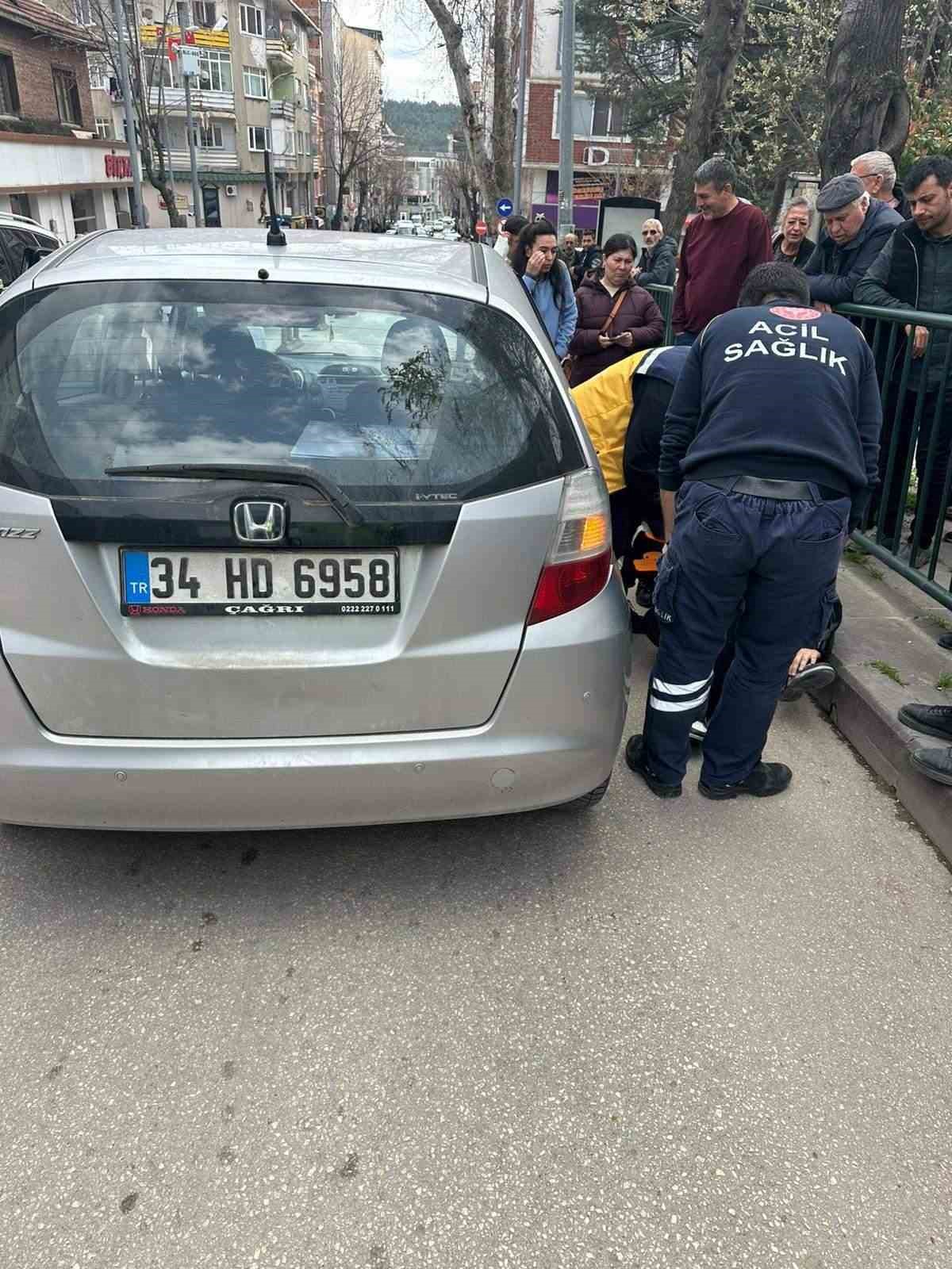 Bilecik’te otomobilin çarptığı yaya yaralandı
