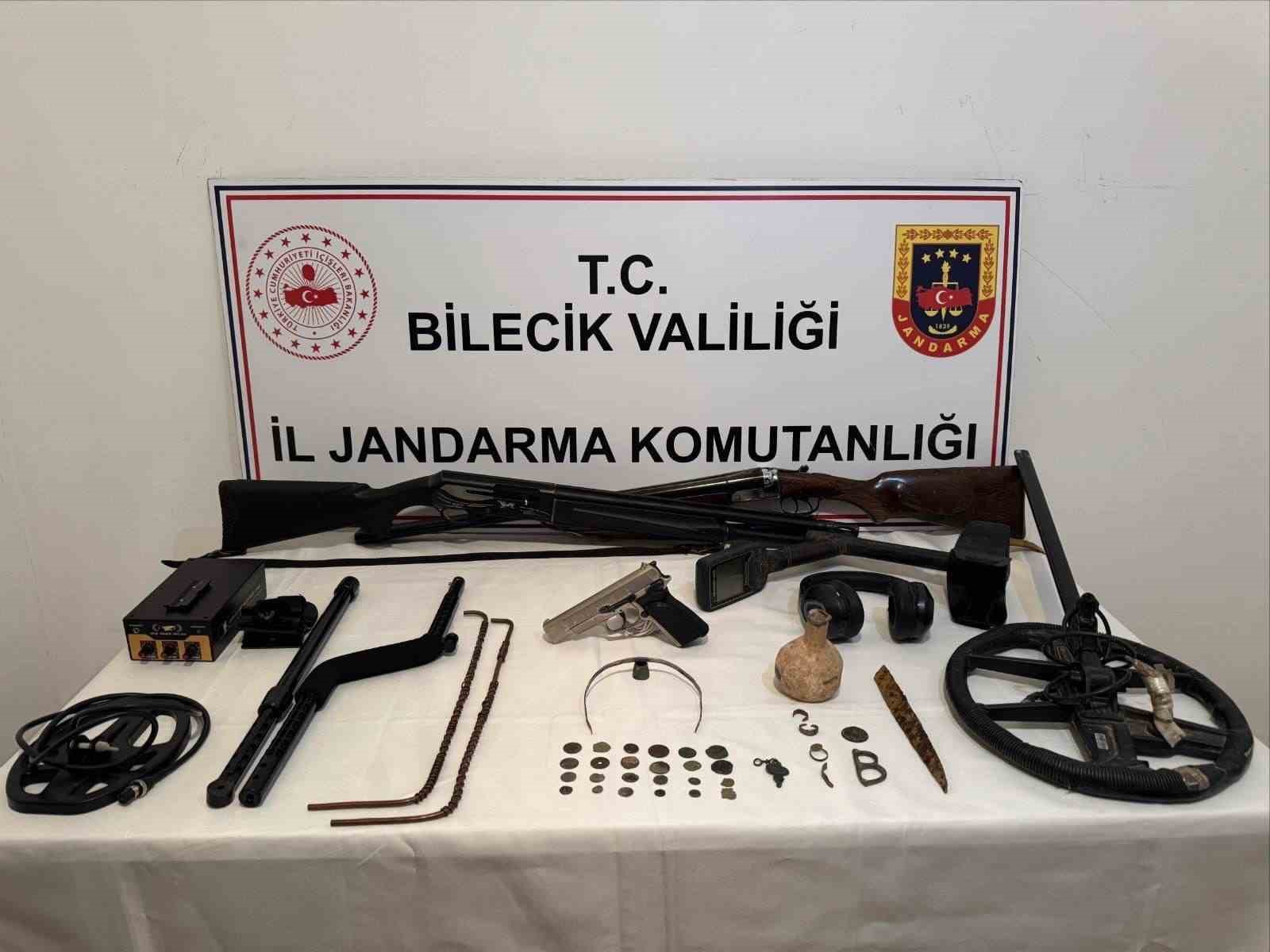 Bilecik’te tarihi eser kaçakçılığına darbe
