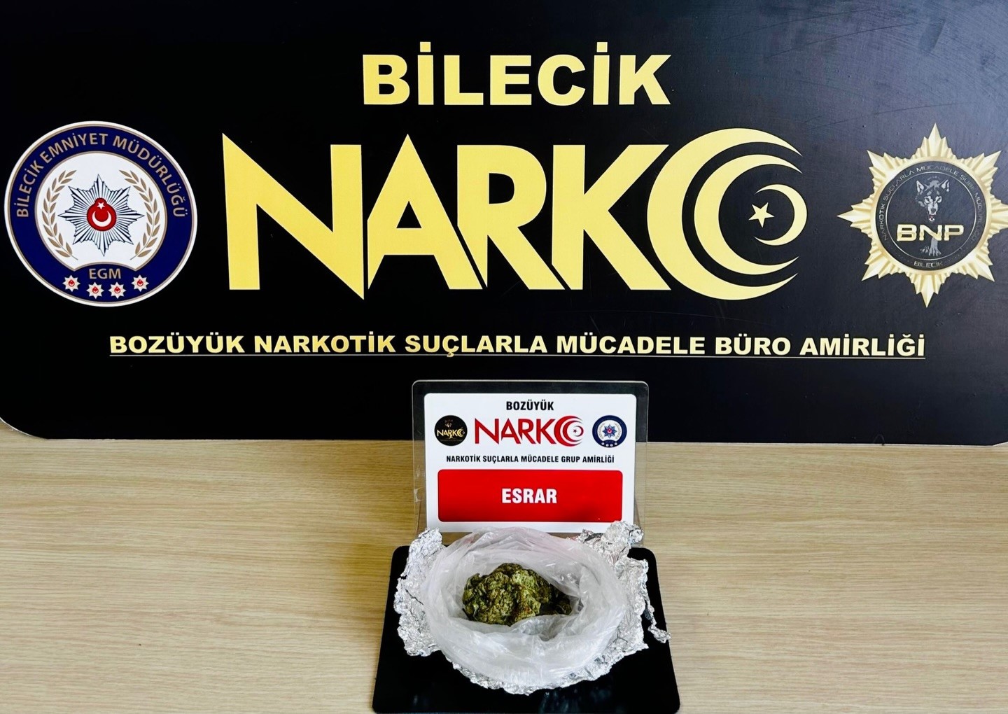 Bilecik’te uyuşturucu operasyonu: 1 gözaltı
