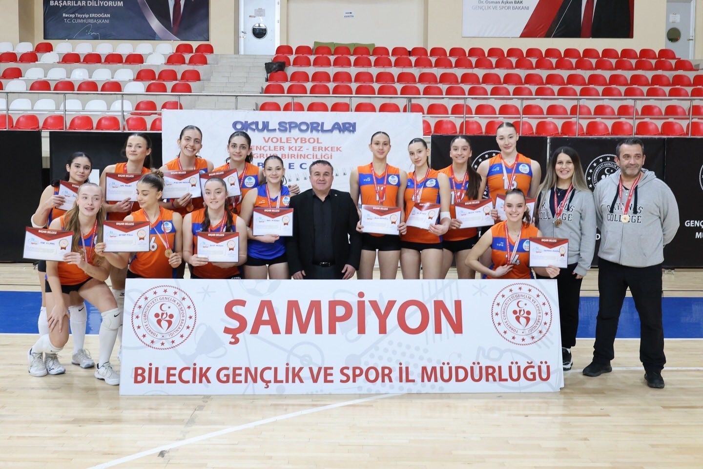 Bilecik’te voleybol grup müsabakaları tamamlandı
