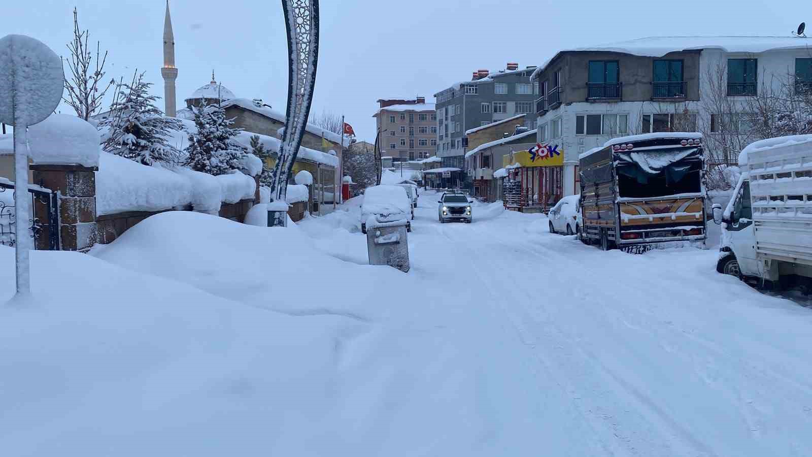 Bingöl genelinde kar yağışı etkisini sürdürüyor
